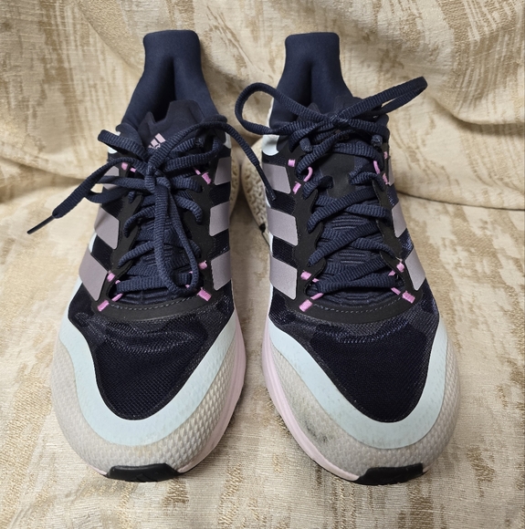 ADIDAS 4DFWD PULSE 2 Women's Running Shoes-Shadow Navy/Matt Purple Met Sz8 - Picture 5 of 16